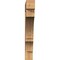 Ekena Millwork Balboa Block Smooth Bracket, Western Red Cedar, 5 1/2"W x 40"D x 40"H BKT06X40X40BOA05SWR - alternate 3